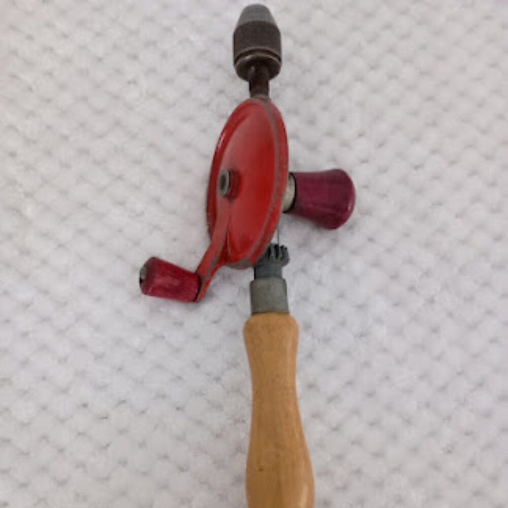 Vintage Hand Drill with Removable End Made in Japan